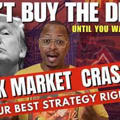 🚨 Stock Market CRASHING! STOP! Don’t Buy the Dip Until You Watch This – 4 Strategies to Survive..