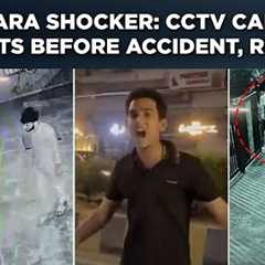 Vadodara Shocker: CCTV Visuals Reveal Car Crash Truth? Watch What Video From 'Dry' Gujarat Shows