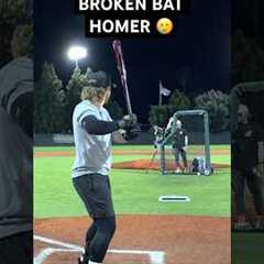 BROKEN BAT HOME RUN