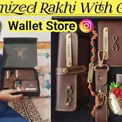 Wallet Store Review Best Gift for Brother with customized Rakhi |Gifting option for Husband..