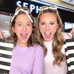 $500 SEPHORA BIRTHDAY SHOPPING SPREE WITH KAYLA & KALLI 🤑🎉