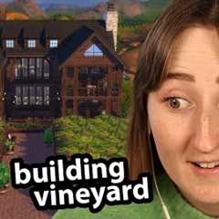 Building a Vineyard in The Sims 4: Businesses & Hobbies (Streamed 3/17/25)