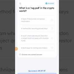 What is a 'rug pull' in the crypto world? #quiz #marinaprotocol #crypto