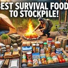 Food Storage Prepping for Beginners: Best Survival Foods to Stockpile #foodstorageprepping