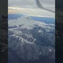 This is Mount Rainier on an s24 ultra from an airplane. Thoughts?#adventure #photography #beautiful