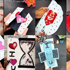 DIY Cute Gift ideas / Gift box making / Birthday gifts/Valentine’s Day gift / fire/ burning card