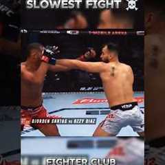 SLOWEST FIGHT ☠️ #shorts #trending #viralshorts #ytshorts #ufc #mma #knockout