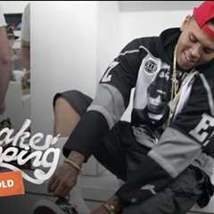 Chris Brown Goes Sneaker Shopping With Complex