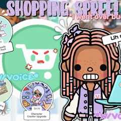 I went on a *SHOPPING SPREE* 🤑💕⭐️| *W/VOICE 🔊* | Toca Life World 🌍 | Toca Lani 🌺