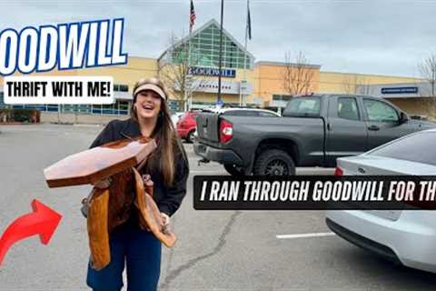 I COULDN'T GET IT IN THE CART FAST ENOUGH! Goodwill Thrift Haul | Thrift With Me!