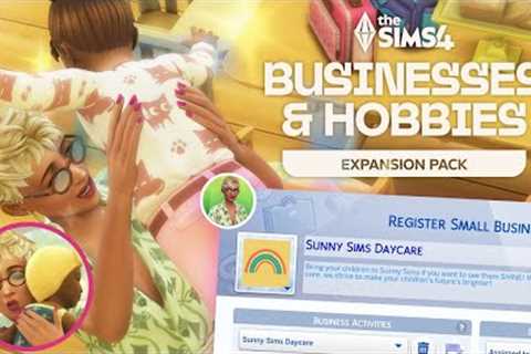 I ran a daycare with The Sims 4 Businesses &amp; Hobbies!