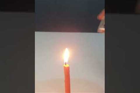 Science Magic Trick | Candle Science Trick #shorts