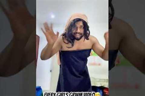 Social media girls groom videos be like 😅 #groomingtime #trending #shorts #funny #relatable #makeup