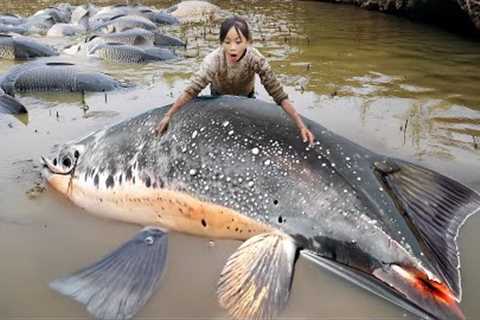The Poor Girl's Fish-Catching Method Will Blow Your Mind: Survival Skills From the Wild