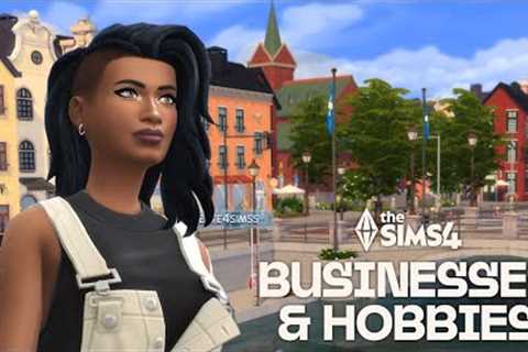 The Sims 4: Businesses &amp; Hobbies ! New CAS, Build &amp; Buy, Aspirations, Traits and Gameplay!