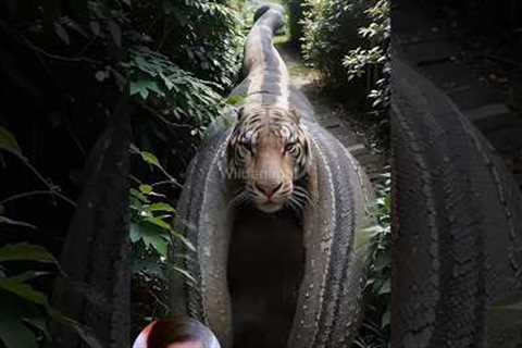 Incredible Animals Fusion | #shorts #animals #big snake #snake