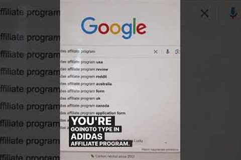 Adidas Affiliate Program - work from anywhere &amp; make passive income- go to 🔗 in my bio 4 my..