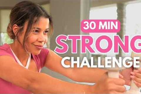 Intense Full Body HIIT with Weights (ALL LEVELS)