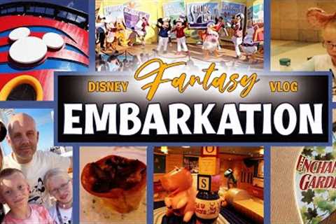 DISNEY FANTASY CRUISE VLOG | EMBARKATION DAY 1