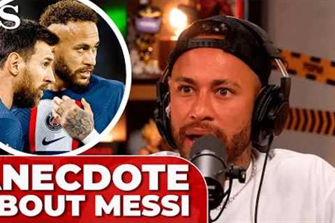 NEYMAR shares hilarious anecdote about MESSI'S  penalty training in PARIS