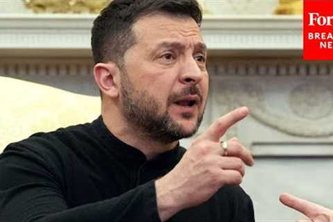 Zelensky Asked Point Blank, 'Why Don't You Wear A Suit?' In Oval Office Meeting With Trump