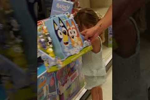 Toddler Buys Toys For Baby Sister!