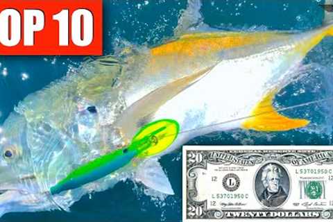 TOP 10 Saltwater TROLLING lures {MONEY}