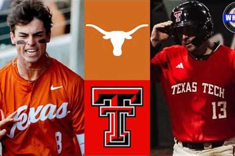 #15 Texas vs Texas Tech Highlights | 2025 College Baseball Highlights