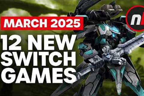 12 Exciting New Games Coming to Nintendo Switch - March 2025