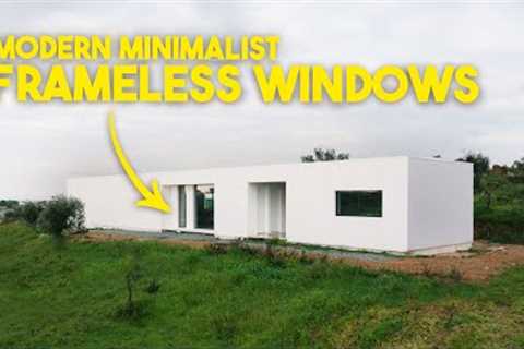 Building our House - Installing All the Glass Windows &amp; Doors + MASSIVE WINDOW BREAK :(