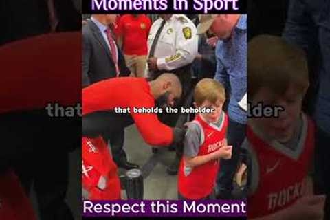 Beautiful Moments of respect in sports | #shorts #respect #sports  #moments  #momentsofinspiration