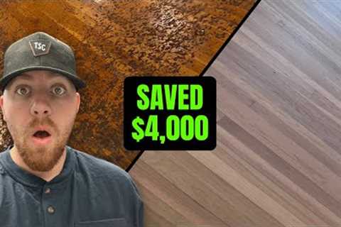 Beginner Guide to Refinishing Hardwood Floors on a Budget (I Saved Over $4,000)