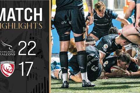 HAT-TRICK HERO BLAMIRE | Match Highlights: Newcastle Falcons v Gloucester Rugby