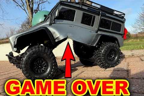 Worst RC Car Wreck EVER? $850 CRASH