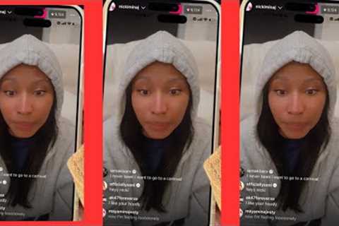 ‼️Nicki Minaj IG Live and SHOWS Barbz her STUDIO session on Carry It Remix. Nicki Speaks Carnival.