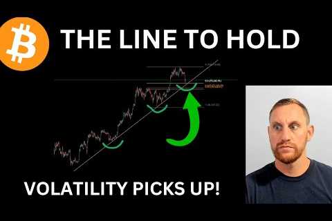 CRYPTO LIVE - Bitcoin Holds Parabolic Uptrend, Massive Volatility for Altcoin Market, Friday Event