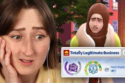 Getting rich by being *shady* in The Sims 4: Businesses &amp; Hobbies