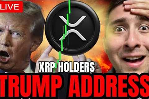 XRP TRUMP Address to Congress LIVE🔴All Eyes on CRYPTO