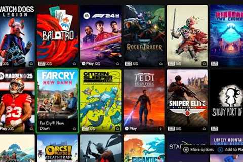 XBOX Game Pass Ultimate All Games List [March 2025]