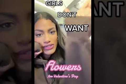 Don't give flowers on Valentines Day🌹#shorts #valentinesday #valentine #flowers