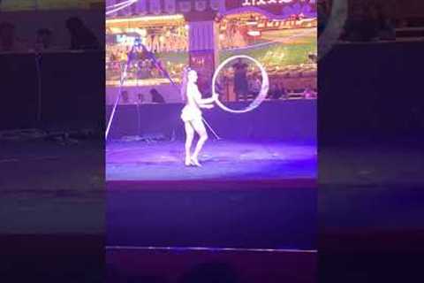 Cool Act in Las Vegas Circus Circus! #lasvegas #performance #act #dancing #fyp #shorts #girl #tiktok