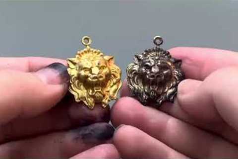 Easy Antiquing Metal with Vintaj Stains