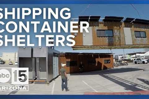 Phoenix turning shipping containers into shelters