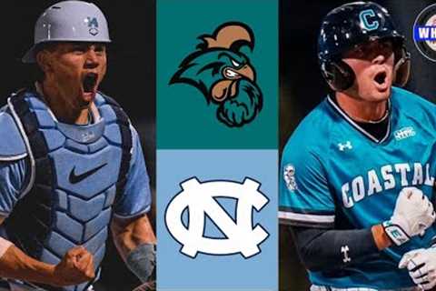#24 Coastal Carolina vs #4 North Carolina (Great Game!) | 2025 College Baseball Highlights