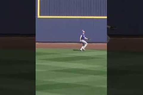 Brice Turang's three-run home run! #baseballseason #mlb #baseballtraining