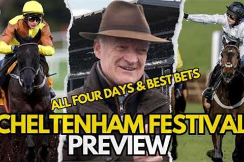 CHELTENHAM FESTIVAL 2025 FULL PREVIEW feat. Free Bets &amp; Giveaways | Horse Racing Tips
