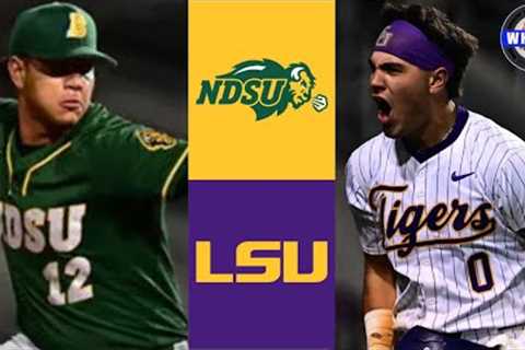 North Dakota State vs #1 LSU (Game 1) | 2025 College Baseball Highlights