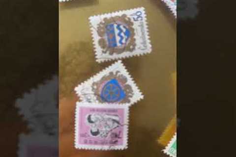 Stamp collecting,I think they r fakes #duped #stamps #stampscollection