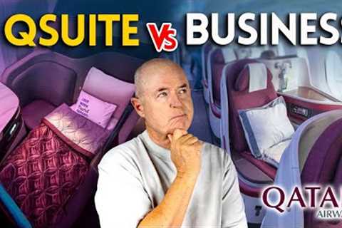 QATAR QSUITE vs BUSINESS CLASS