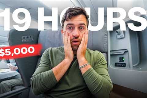 Surviving the World’s Longest Flight (Singapore Airlines Business Class)